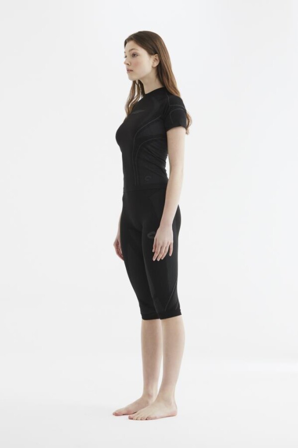 Panthzer Ceramic Kısa Alt Polygiene Kadın İçlik Siyah/Gri - PANTHZER (1)