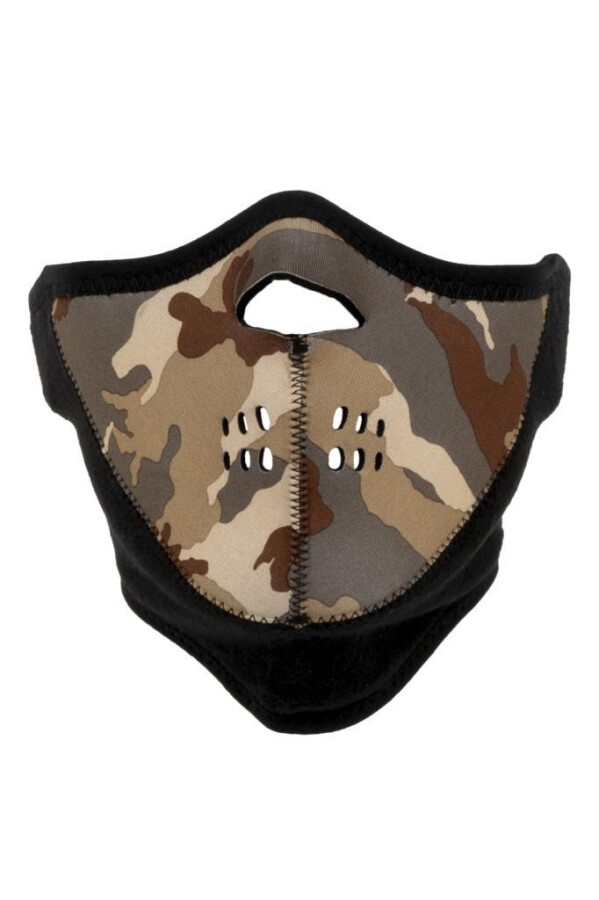 Panthzer Geilo Çocuk Maske Kamuflaj Yeşil - PANTHZER