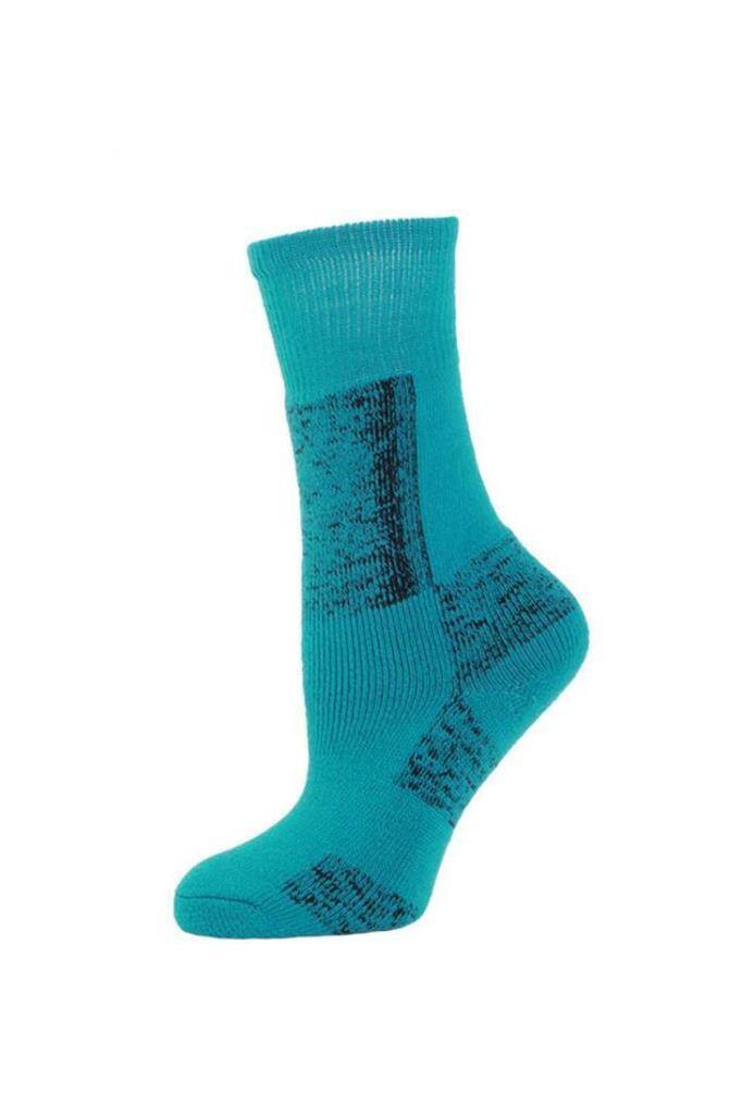 Panthzer Kids Ski Socks Çocuk Kayak Çorap Turquaz - 1