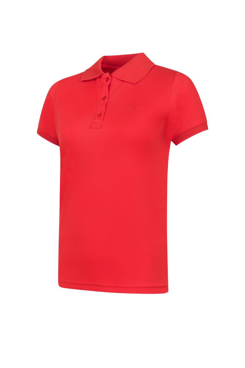 Panthzer Rauma Kadın Polo Yaka T-Shirt Kırmızı - 2