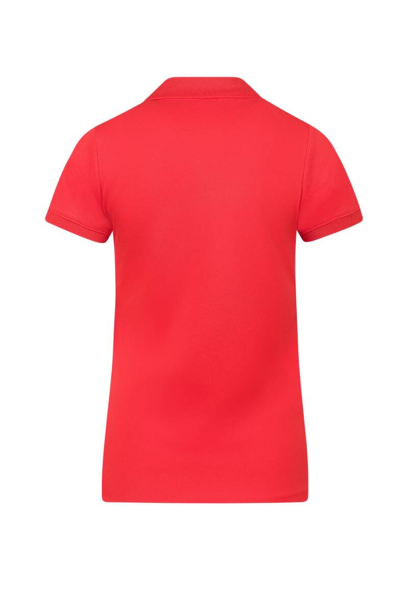 Panthzer Rauma Kadın Polo Yaka T-Shirt Kırmızı - 4