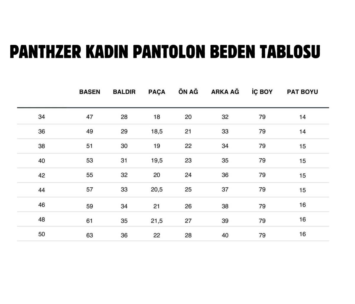 Panthzer Seil Kadın Kayak Pantolonu Beyaz - 5