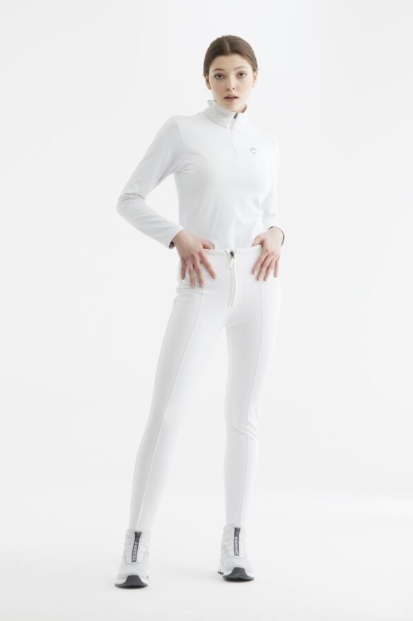 Panthzer Seil Kadın Kayak Pantolonu Beyaz - PANTHZER (1)