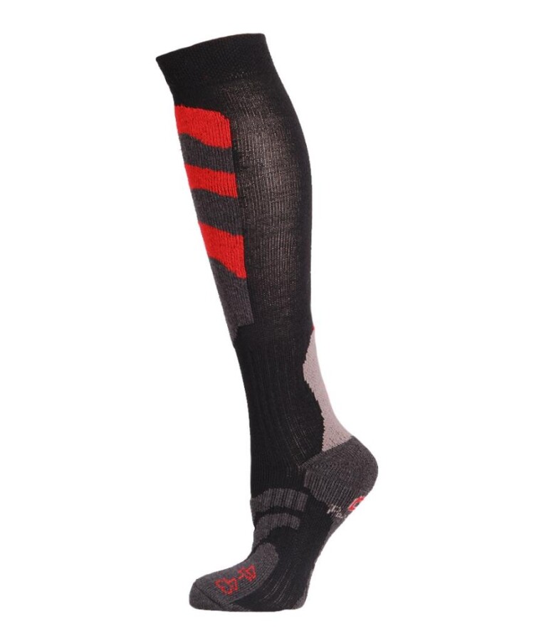 Panthzer Ski Erkek Kayak Çorabı Siyah/Antrasit - PANTHZER