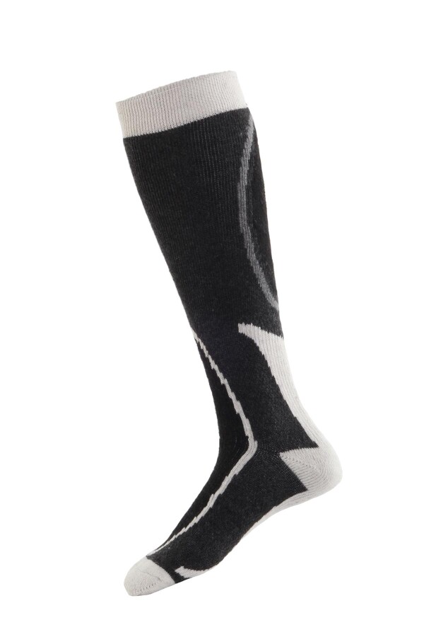 Panthzer Ski & Snowboard Socks Siyah/Beyaz - PANTHZER