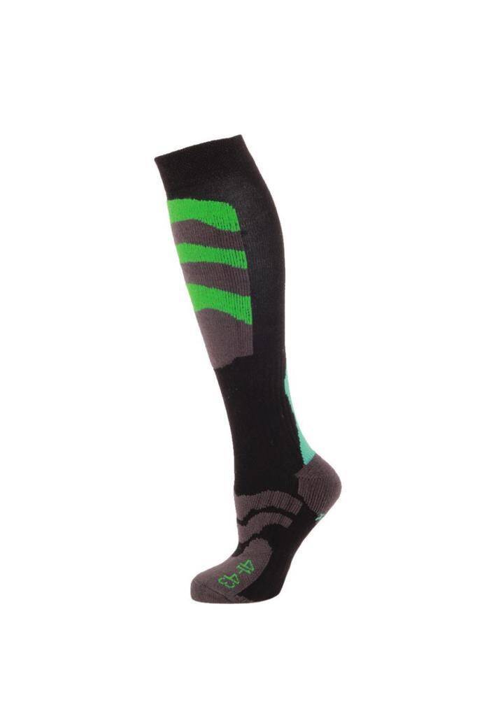 Panthzer Ski Socks Erkek Kayak Çorap Yeşil/Mavi - 1