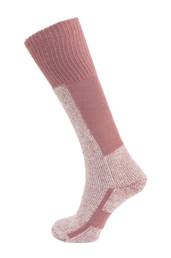 Panthzer Ski Socks Pembe/Beyaz - PANTHZER