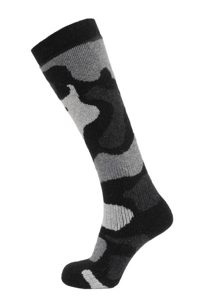 Panthzer Snowboard Socks Siyah/Antrasit - 1
