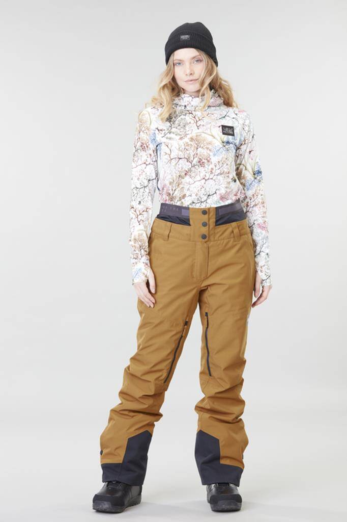 Picture Organic Exa Kadın Snowboard Pantolonu Kahverengi - 3