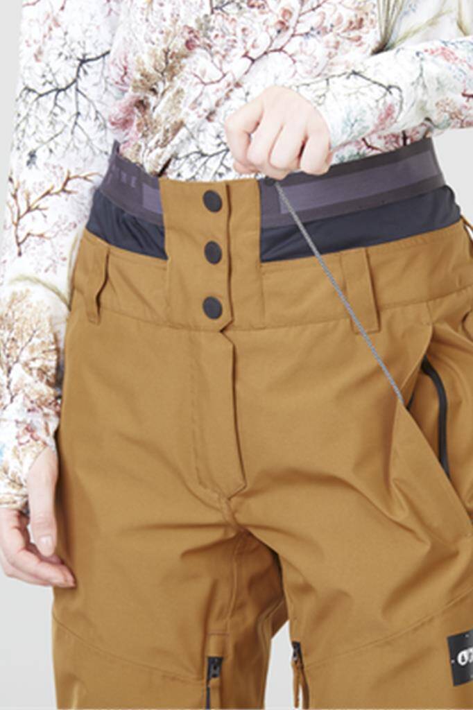Picture Organic Exa Kadın Snowboard Pantolonu Kahverengi - 6