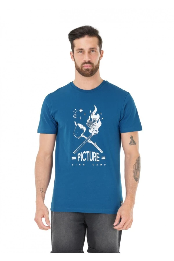 Picture Organic Fire Camp Erkek T-Shirt 