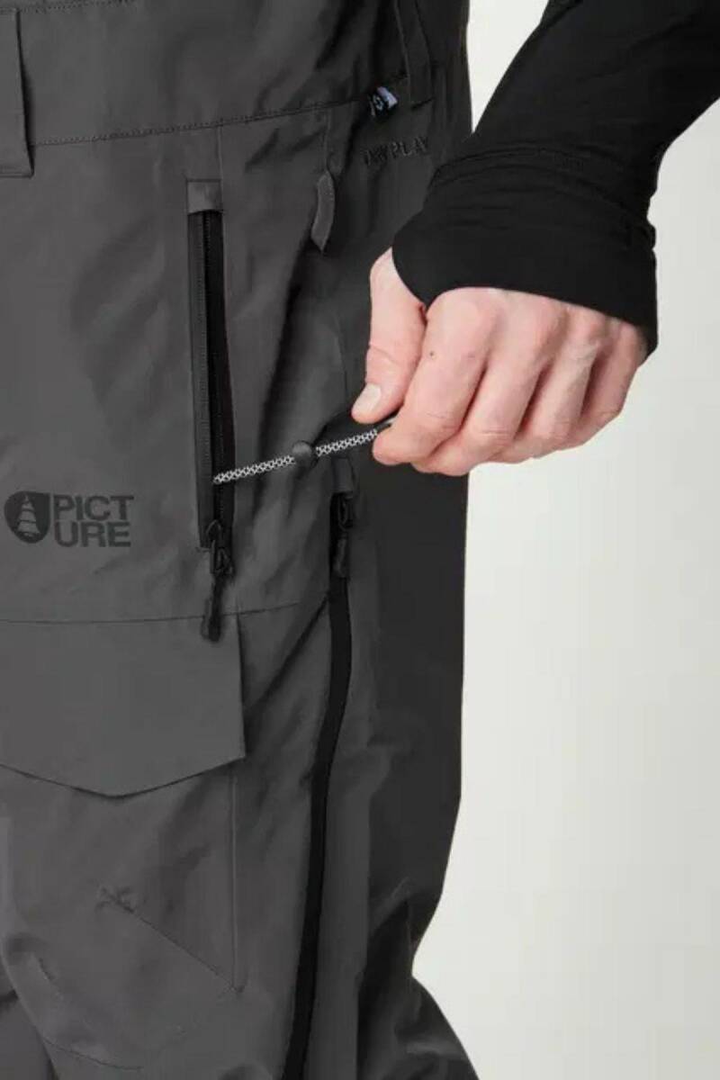 Pıcture Organıc U28 Bıb Salopet Koyu Gri - 4