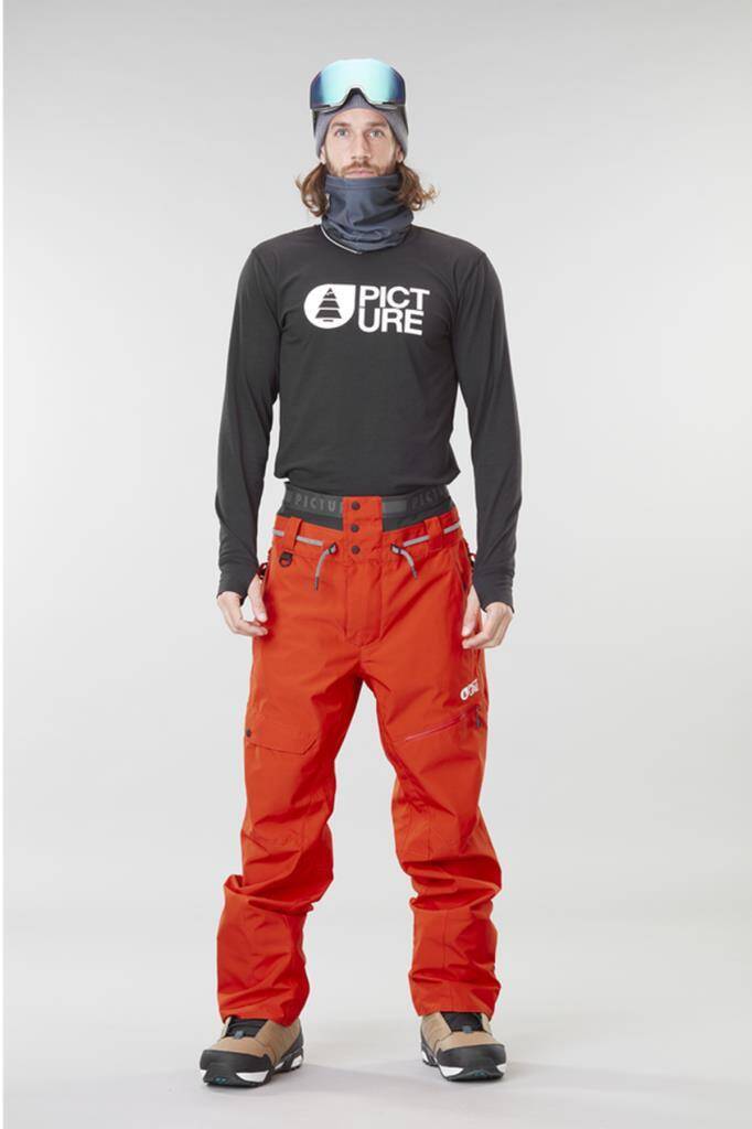 Picture Organic Under Erkek Snowboard Pantolonu Kırmızı - 3