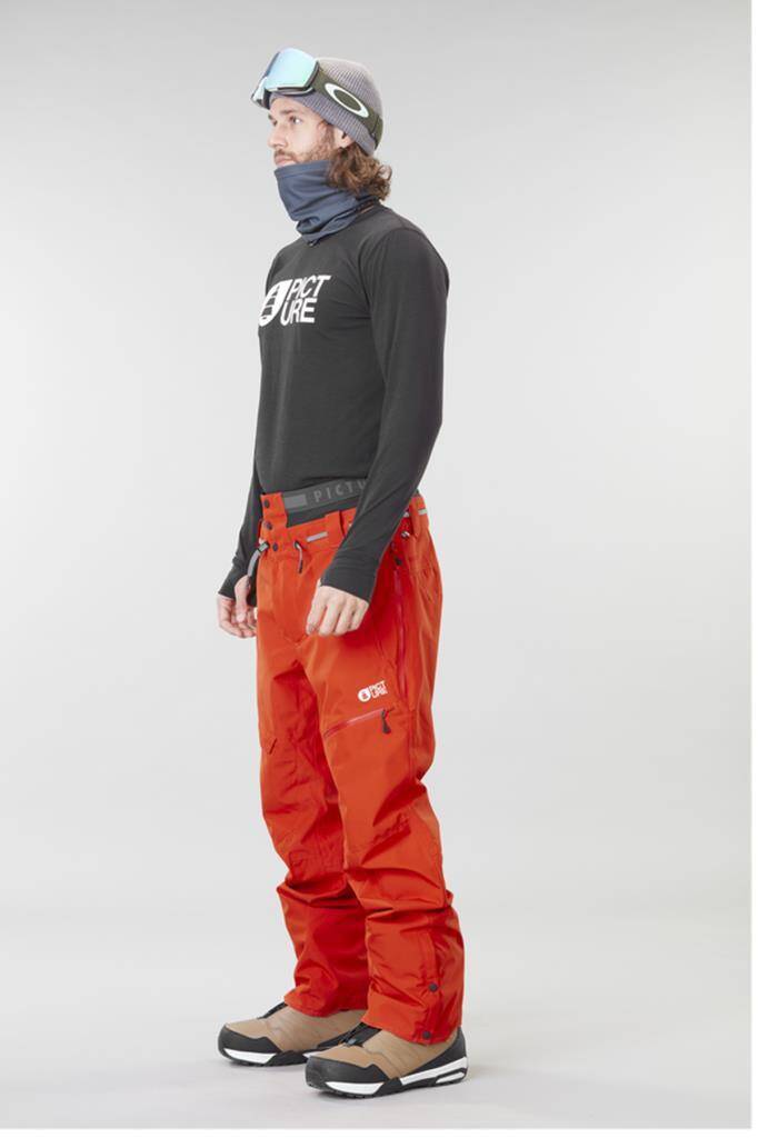 Picture Organic Under Erkek Snowboard Pantolonu Kırmızı - 4