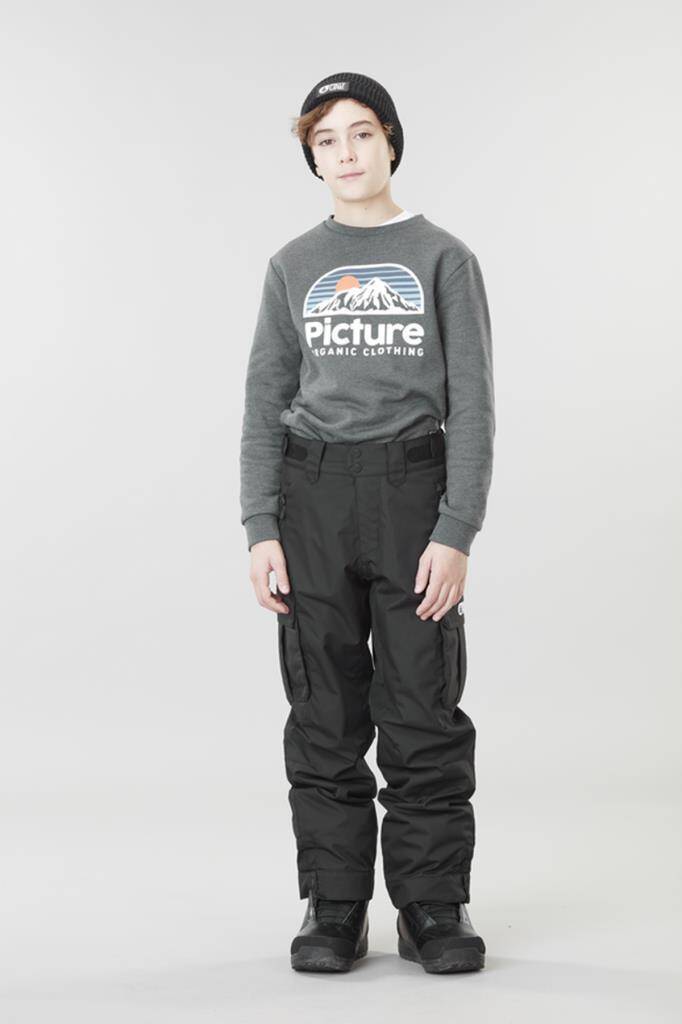 Picture Organic Westy Çocuk Snowboard Pantolonu Siyah - 2
