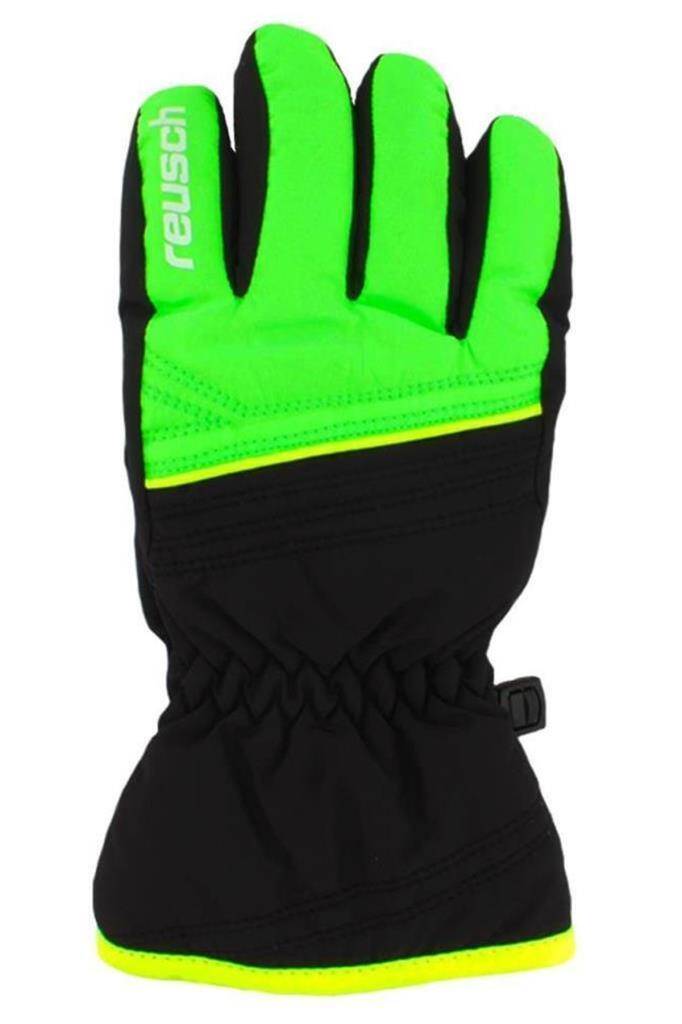 Reusch Alan Junior Çocuk Kayak Eldiveni Yeşil/Siyah - 1