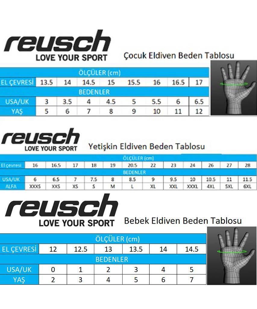 Reusch Alan Junior Çocuk Kayak Eldiveni Yeşil/Siyah - 2