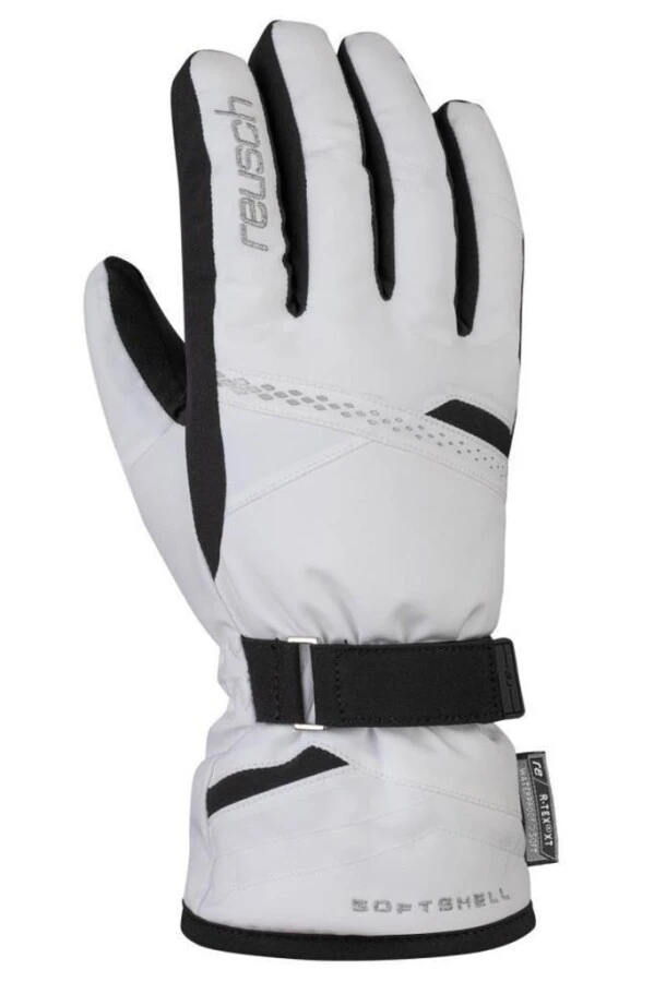 Reusch Hannah R-Tex XT Softshell Kadın Kayak Eldiveni Beyaz 