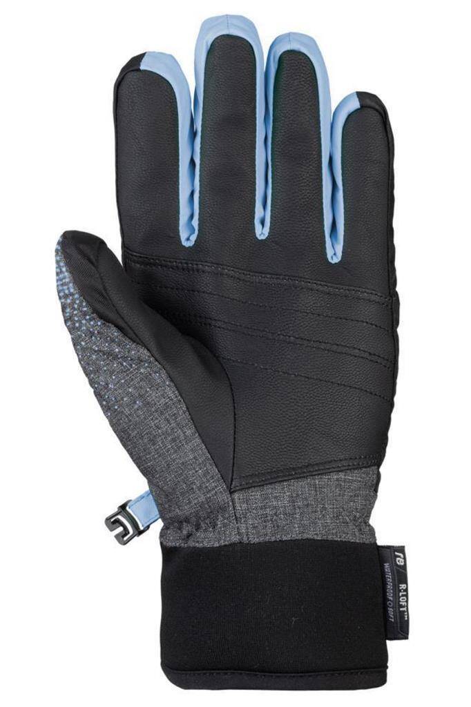 Reusch Jennie R-Tex XT Kadın Kayak Eldiveni Gri/Mavi - 2