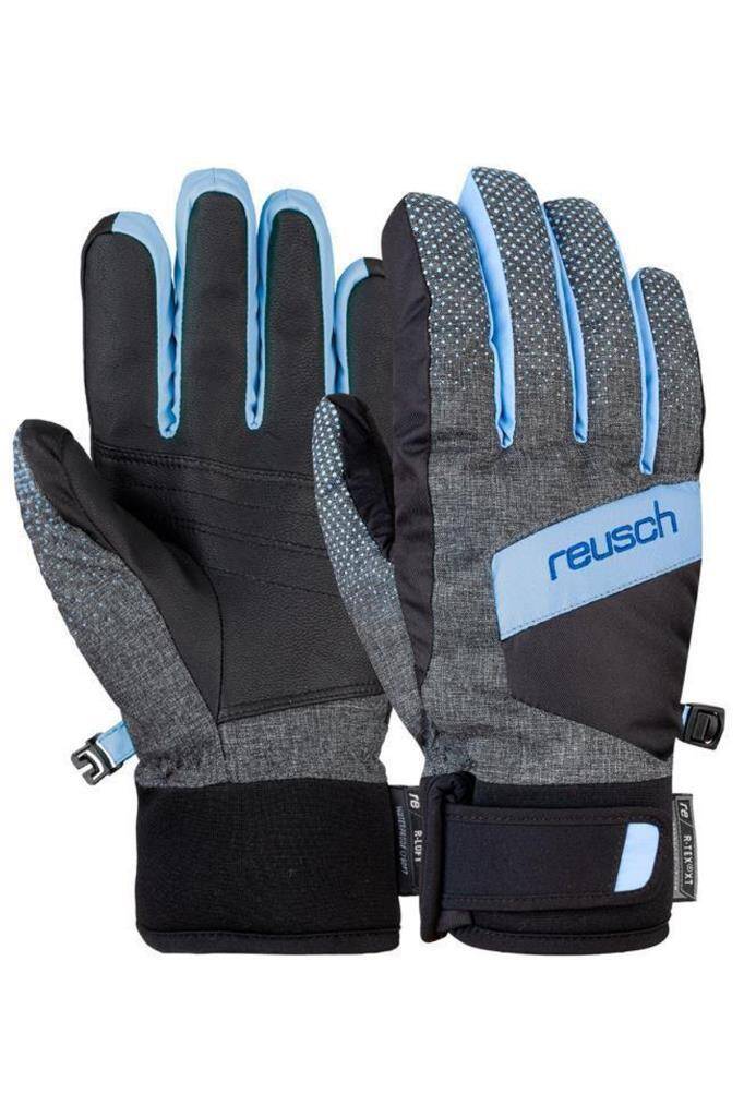 Reusch Jennie R-Tex XT Kadın Kayak Eldiveni Gri/Mavi - 3