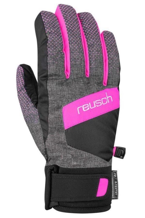 Reusch - Jennie R-Tex XT - Kadın - Kayak Eldiveni Gri/Pembe 