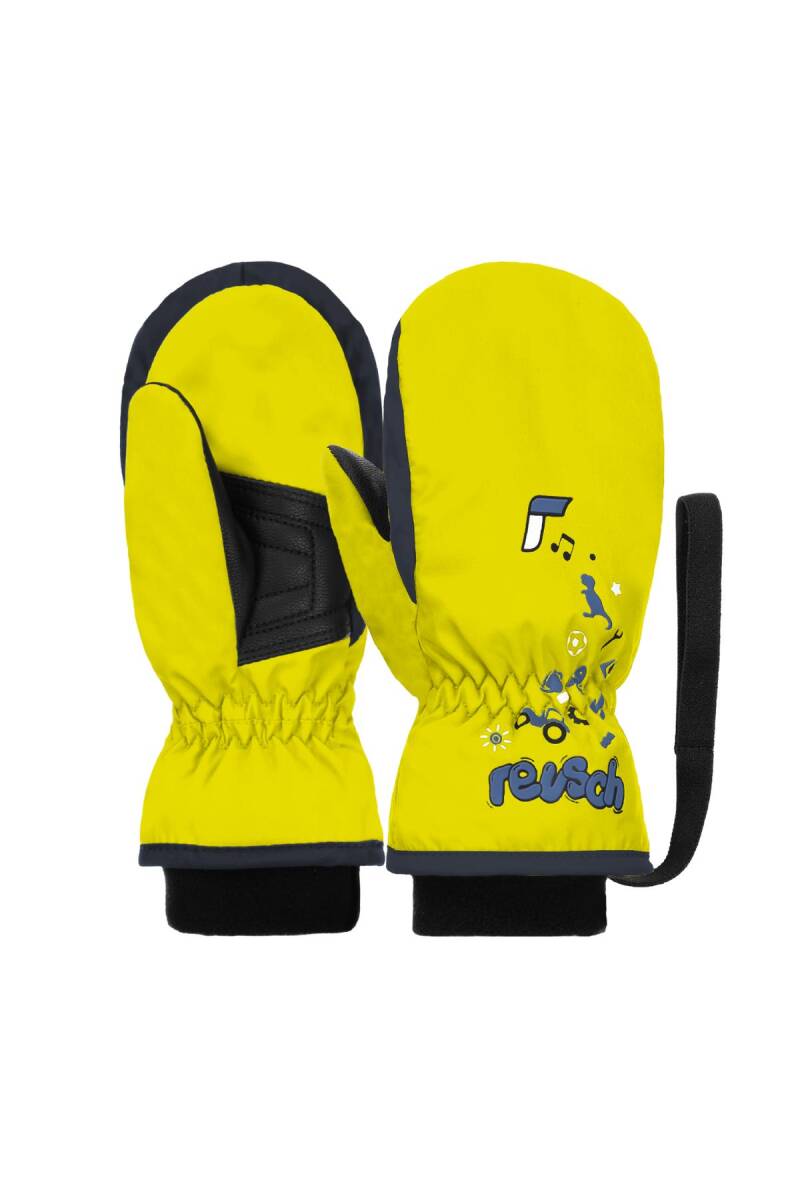 Reusch Mitten Çocuk Kayak Eldiveni Sarı - 2