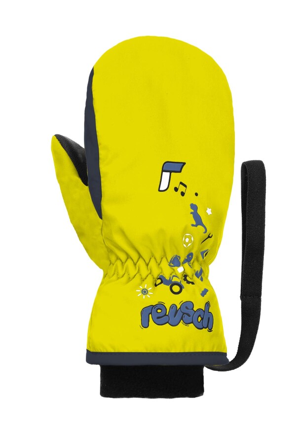 Reusch Mitten Çocuk Kayak Eldiveni Sarı - REUSCH