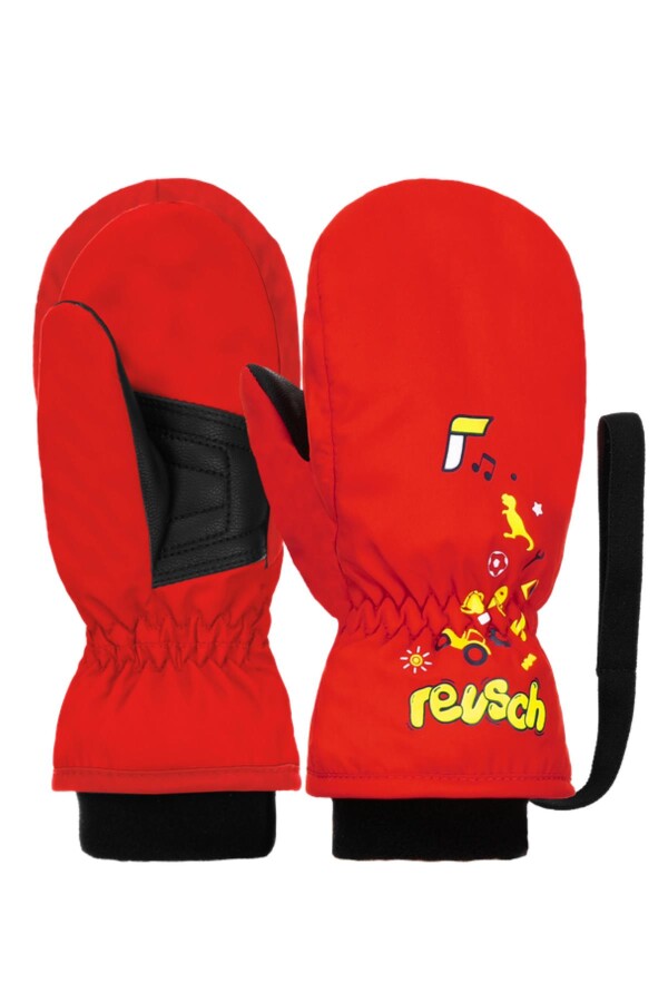 Reusch Mitten Çocuk Kırmızı Kayak Eldiveni 