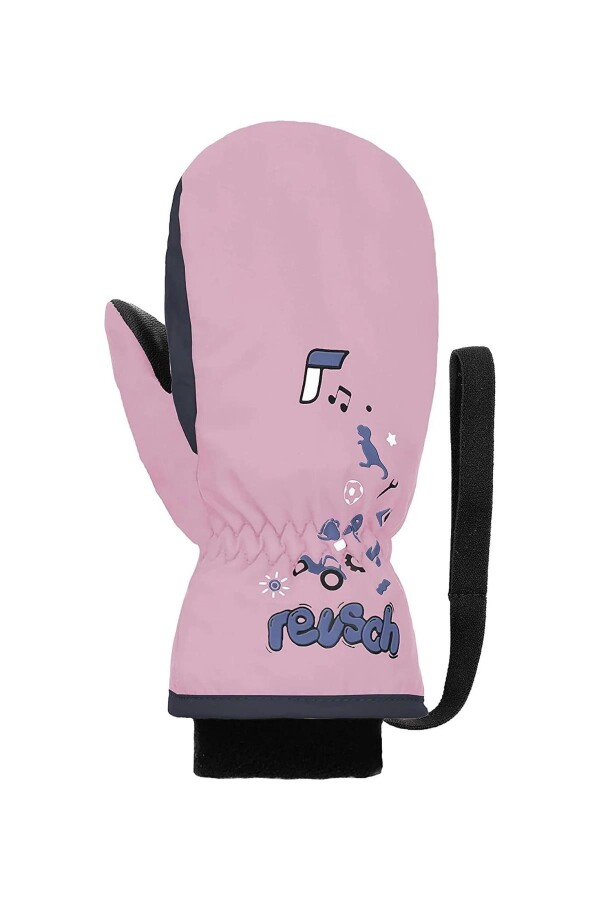 Reusch Mitten Çocuk Pembe Kayak Eldiveni - REUSCH