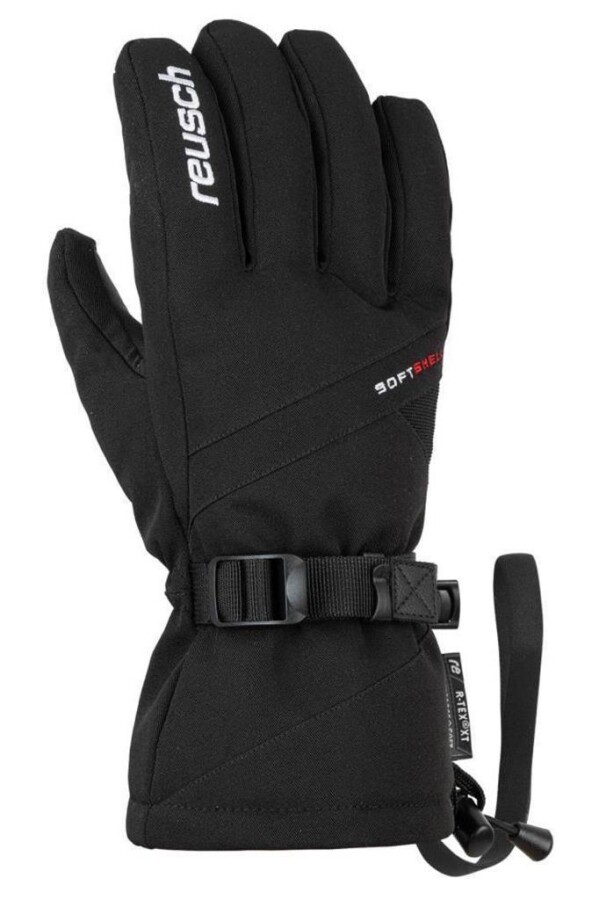 Reusch Outset R-Tex XT Softshell Erkek Snowboard Eldiveni Siyah 