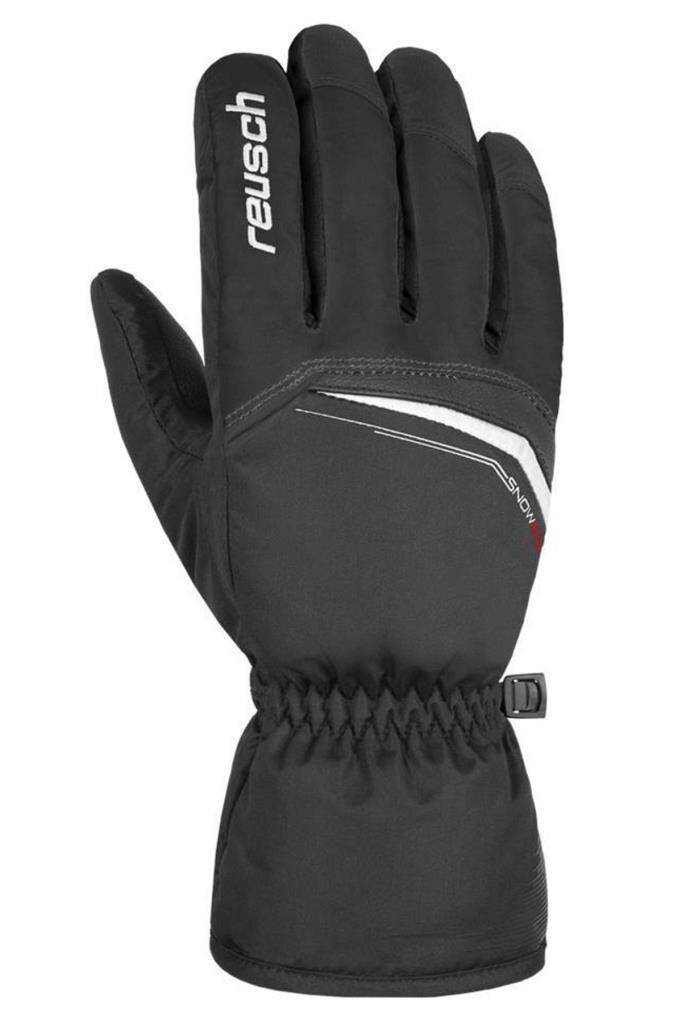 Reusch Snow King Erkek Kayak Eldiven Siyah/Beyaz - 1