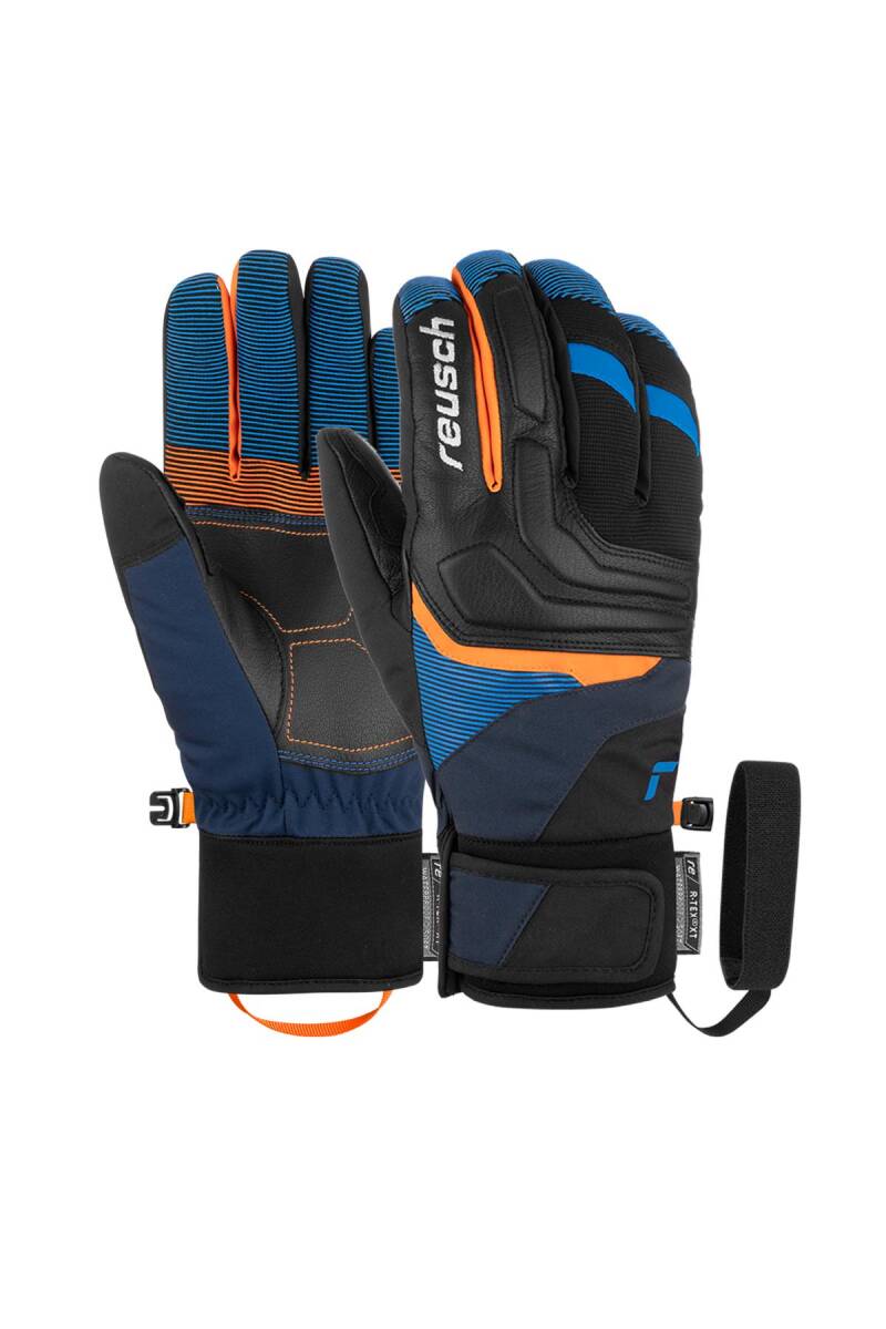  Reusch Strike R-Tex XT Kayak Eldiveni Siyah/Mavi - 2