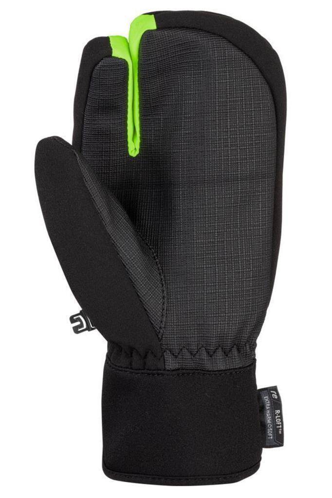 Reusch Torby R-Tex XT Çocuk Üç Parmak Kayak Eldiveni Mavi/Yeşil - 2