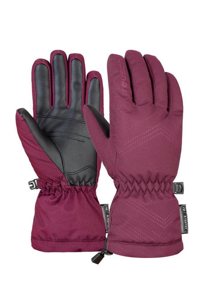 Reusch Xaviera R-Tex XT Kadın Kayak Eldiveni Bordo - 3