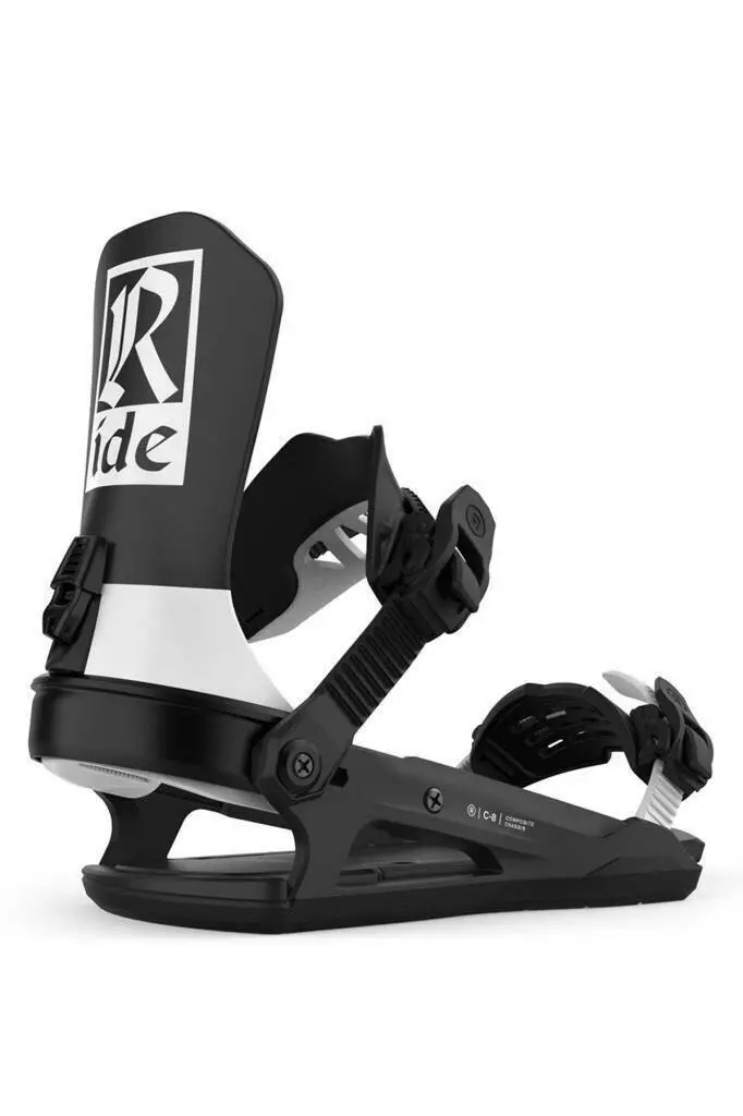 Ride C-8 Erkek Snowboard Bağlama Classic Siyah - 1