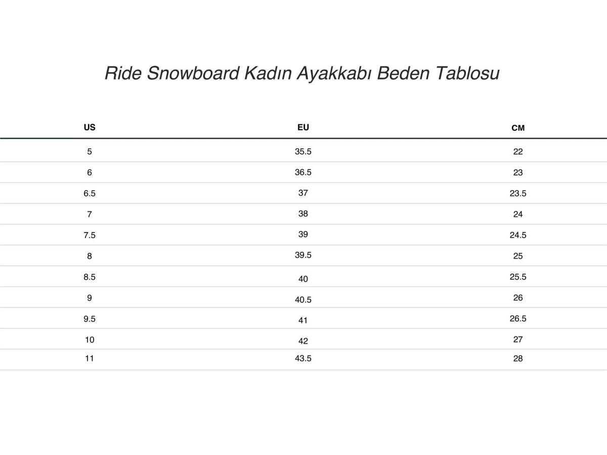 Ride Sage Kadın Snowboard Botu Beyaz - 6