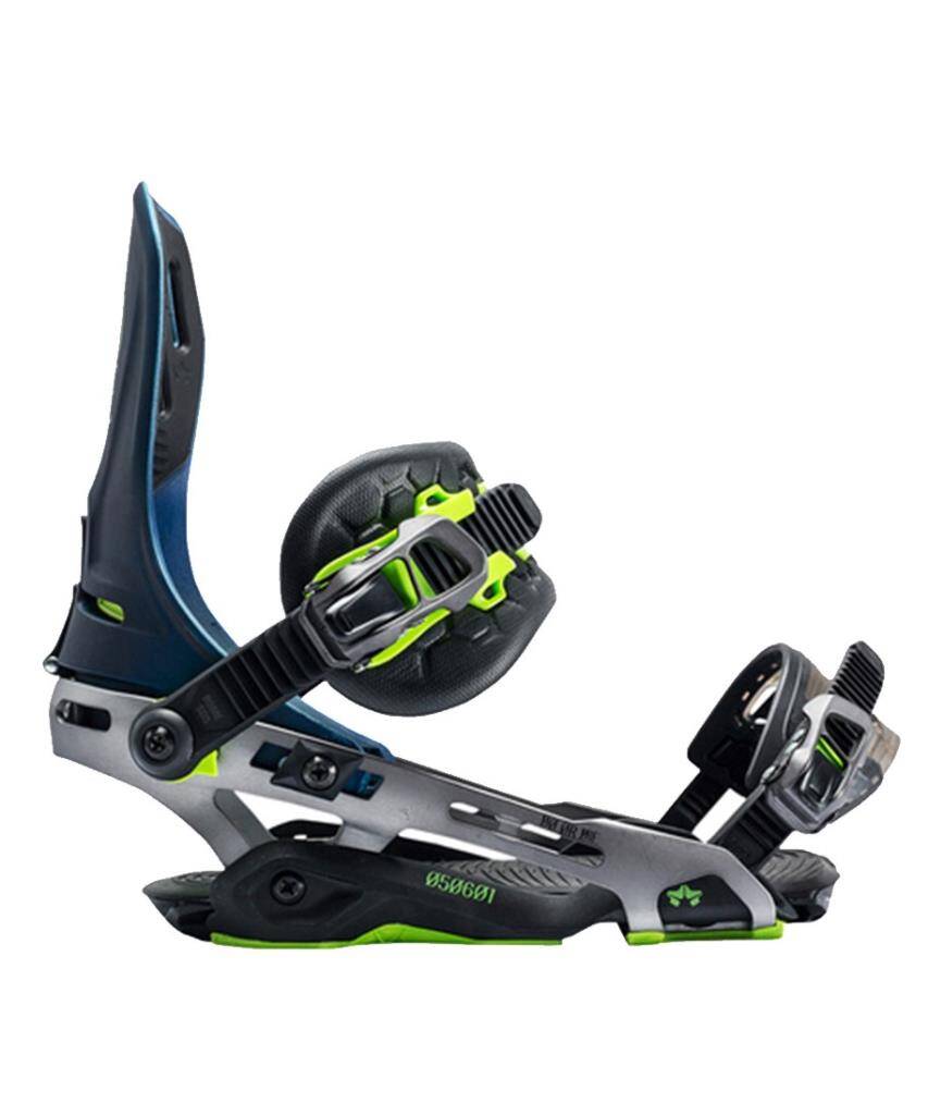 Rome D.O.D Blue Metal Snowboard Bağlaması - 1