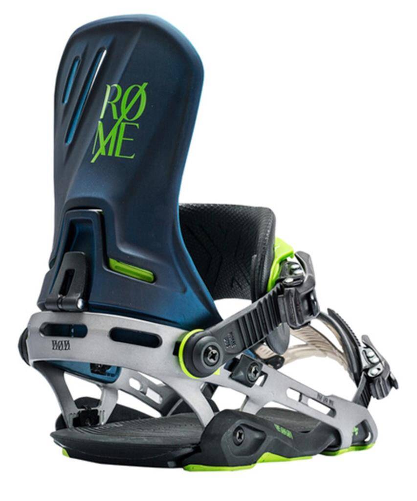 Rome D.O.D Blue Metal Snowboard Bağlaması - 2