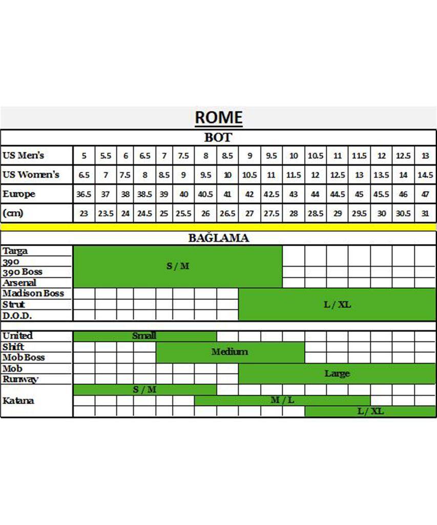 Rome Stomp Kadın Snowboard Botu Siyah - 4