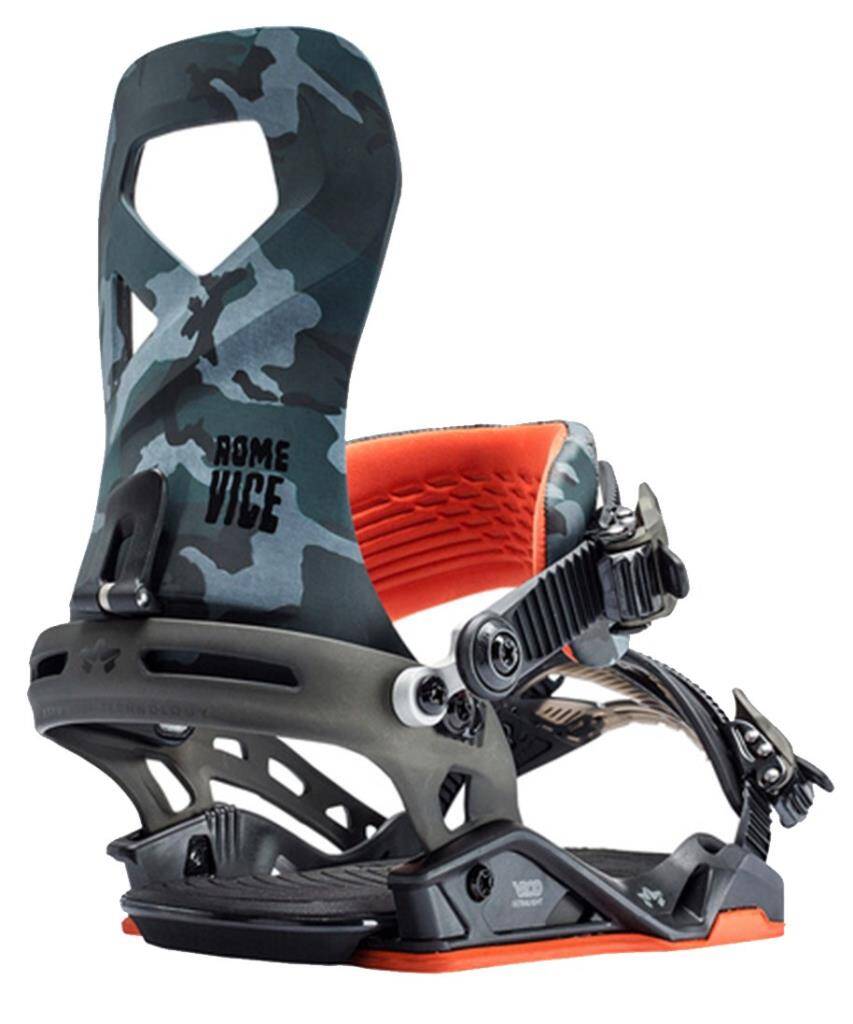 Rome Vice Camo Snowboard Bağlaması - 2
