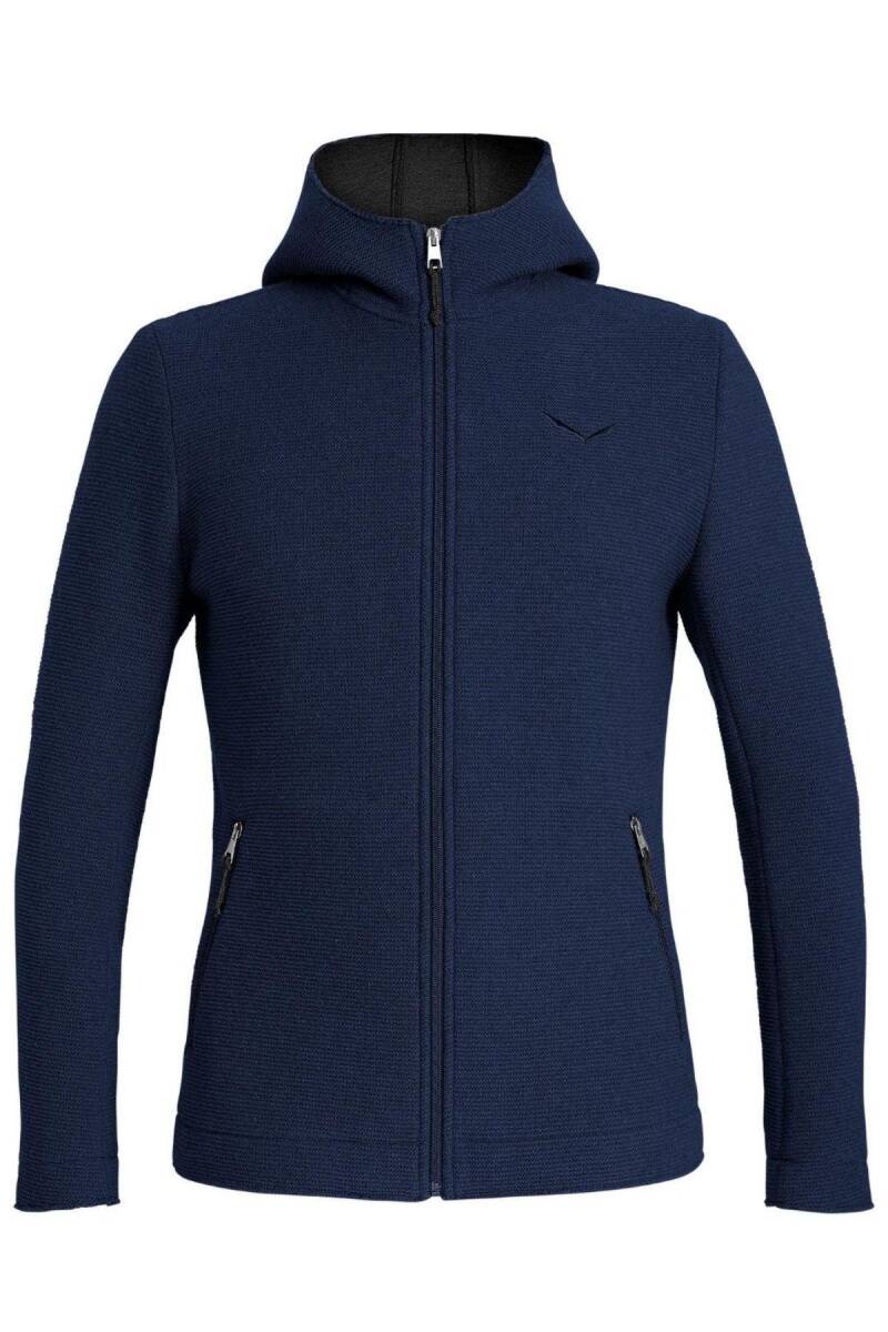 Salewa 2L WO Erkek Tam Fermuarlı Sweatshirt Lacivert - 1