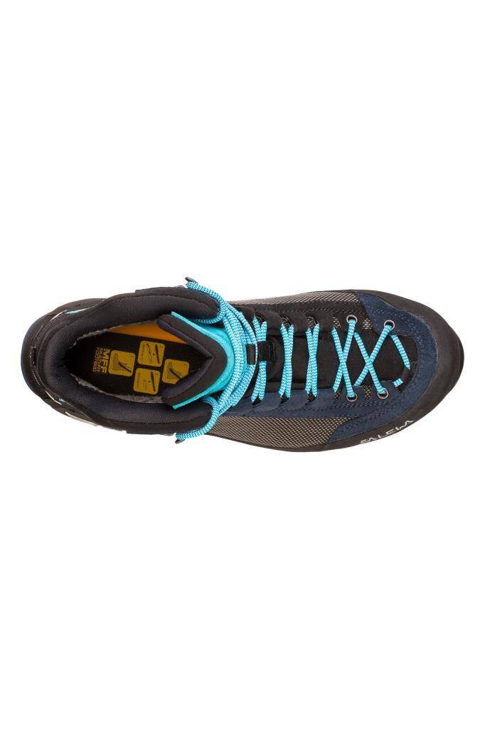 Salewa Crow Goretex Kadın Outdoor Bot Siyah/Mavi - 2