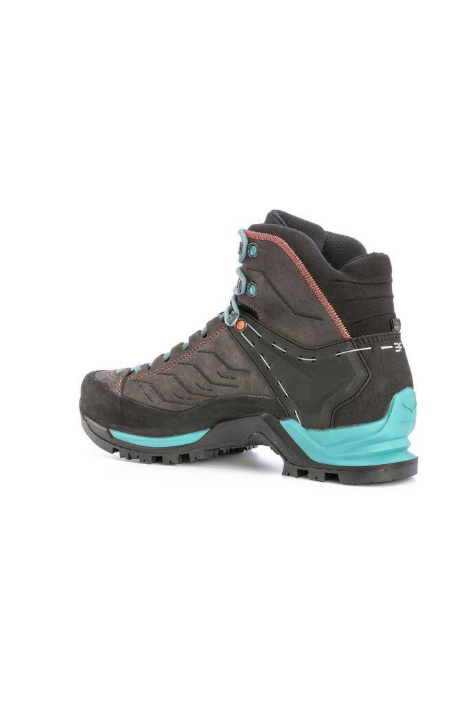 Salewa Mountain Trainer Mid Goretex Kadın Outdoor Bot Gri/Mavi - 3