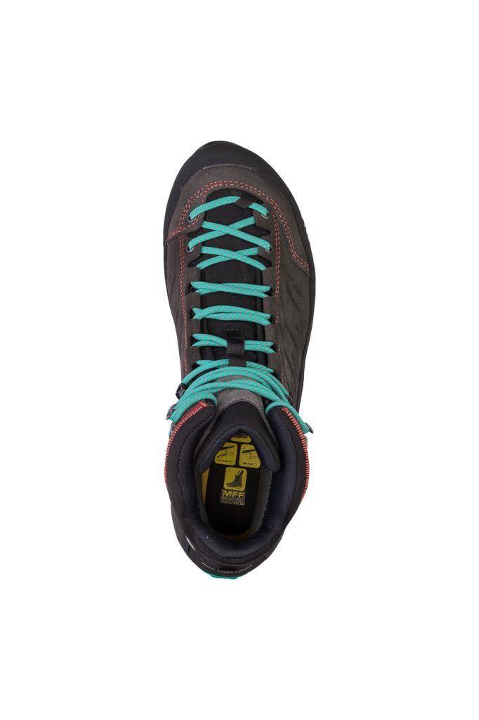 Salewa Mountain Trainer Mid Goretex Kadın Outdoor Bot Gri/Mavi - 6