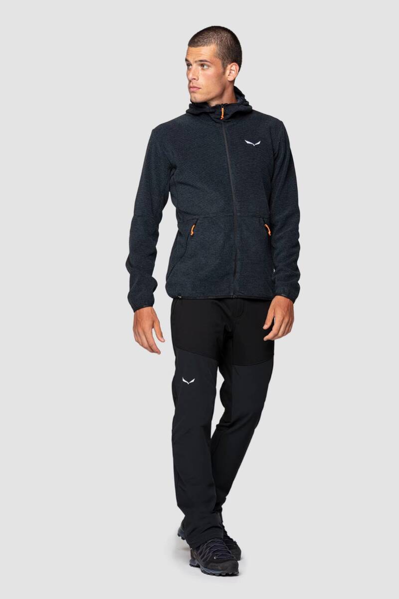 Salewa Nuvola PL Erkek Sweatshirt Siyah Melanj - 2