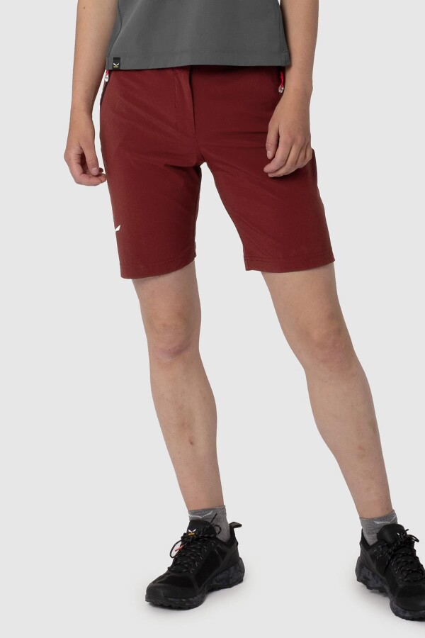 Salewa Pedroc DST Kadın Şort Bordo - SALEWA (1)