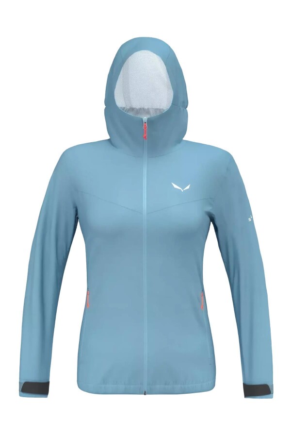 Salewa Puez Aqua 4 PTX 2.5L Kadın Ceket Açık Mavi - SALEWA (1)