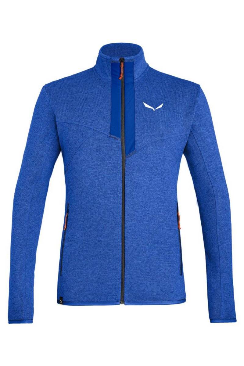 Salewa Rocca 2 PL Erkek Sweatshirt Mavi Melanj - 1