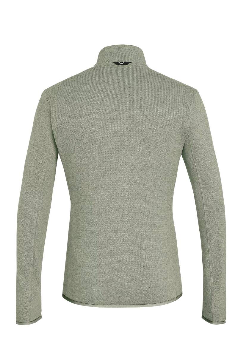 Salewa Rocca 2 PL Erkek Sweatshirt Siyah/Gri Melanj - 4