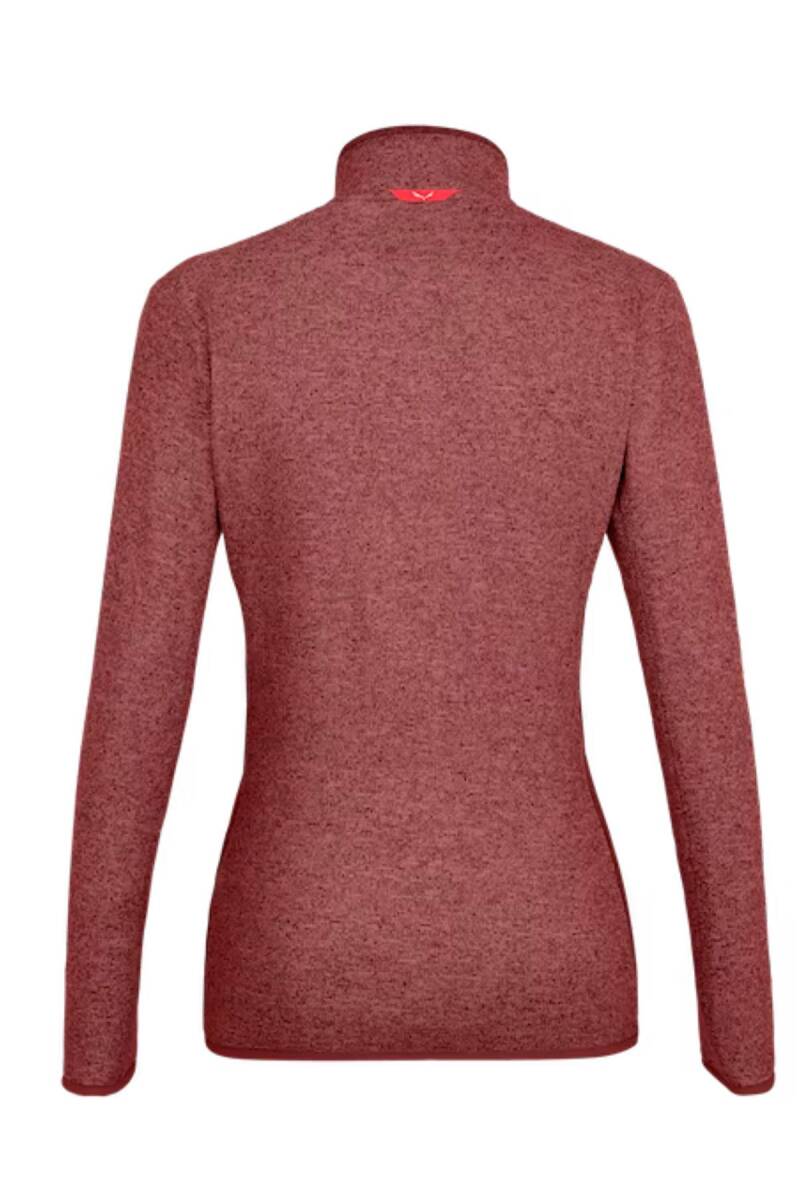 Salewa Rocca 2 PL Kadın Sweatshirt Bordo Melanj - 2